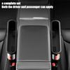 For Tesla Model 3 Y Juniper Car Seat Gap Filler Seat Crevice Storage Box Bag Between Seat Console Organizer Decoration Accessory