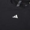 adidas Logo Print Lauf Sport Freizeit Rundhals Kurzarm T-Shirt Damen Tops Schwarz IA7748