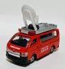 Tomica Shop Original Tomica Town Fire Radio Relay Vehicle with Movable Roof Antenna