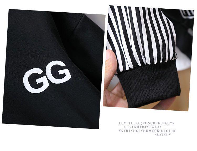 Boys' Trendy Spring/Autumn 2025 Fashionable Sweatshirt Set