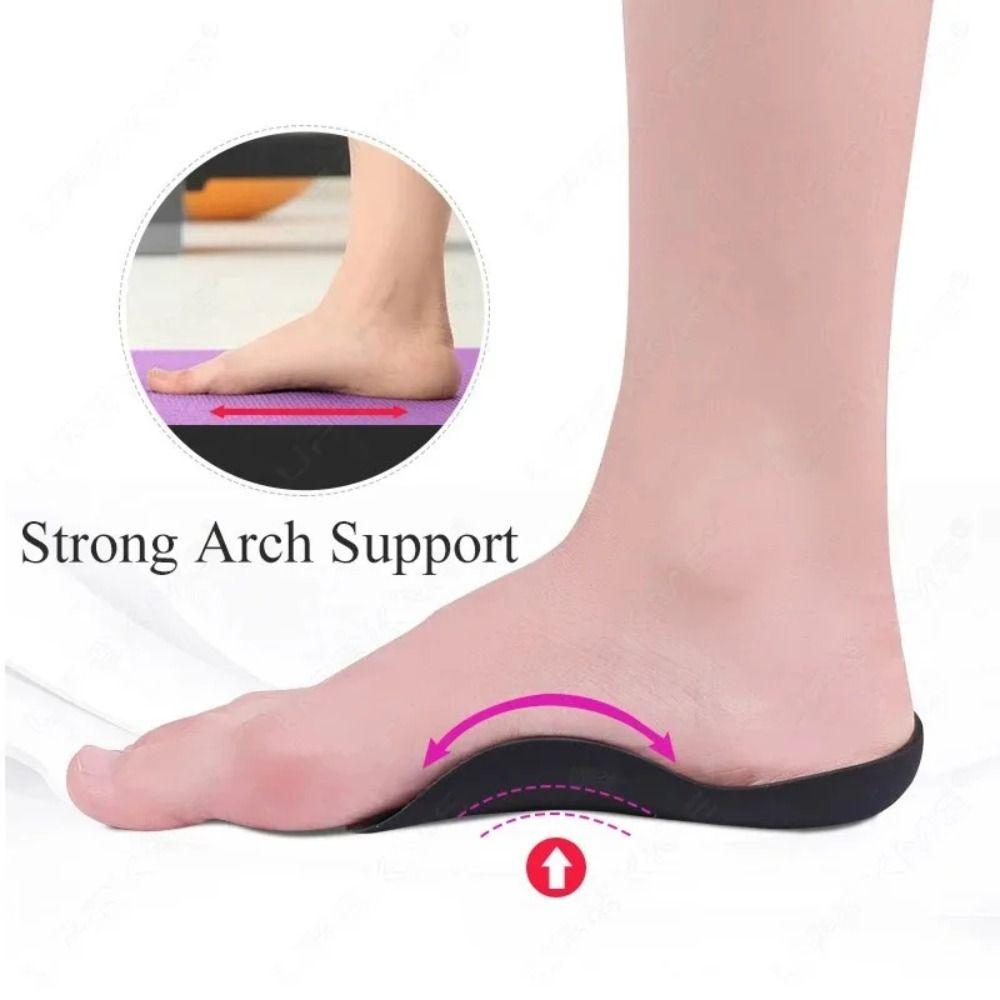 Comfortable Fasciitis Orthopedic Insoles Soft Foot Care Insert  Unisex