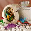 Luminous Egg Archaeological Dig Toy for Kids with Gems and Fossils