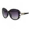 Classic Camellia Sunglasses for Traveling Women, Fox Head Shades for Middle-Aged and Elderly, Slimming Effect for Larger Faces