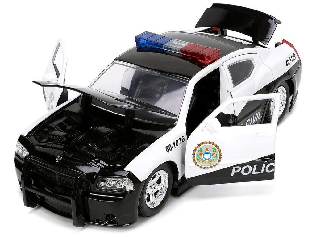 Jada Toys JADATOYS Fast and Furious Diecast Car 2006 DODGE CHARGER POLICE 124 [Item]