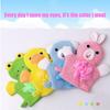 4 Pcs Baby Bath Gloves Cartoon Exfoliating Gloves Baby Kids Shower Gloves Scrubbing Gloves Bath