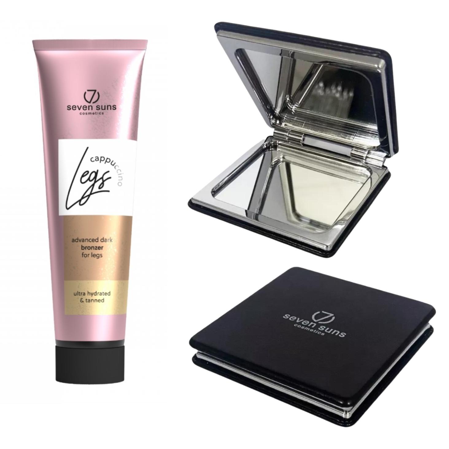 7suns Bronzer Acceleratore Gambe Cappuccino + Specchietto Doppio Gratis