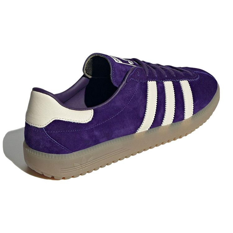 Adidas Bermuda Collegiate Purple Unisex Sneakers Cream-White Dark-Purple IE7427