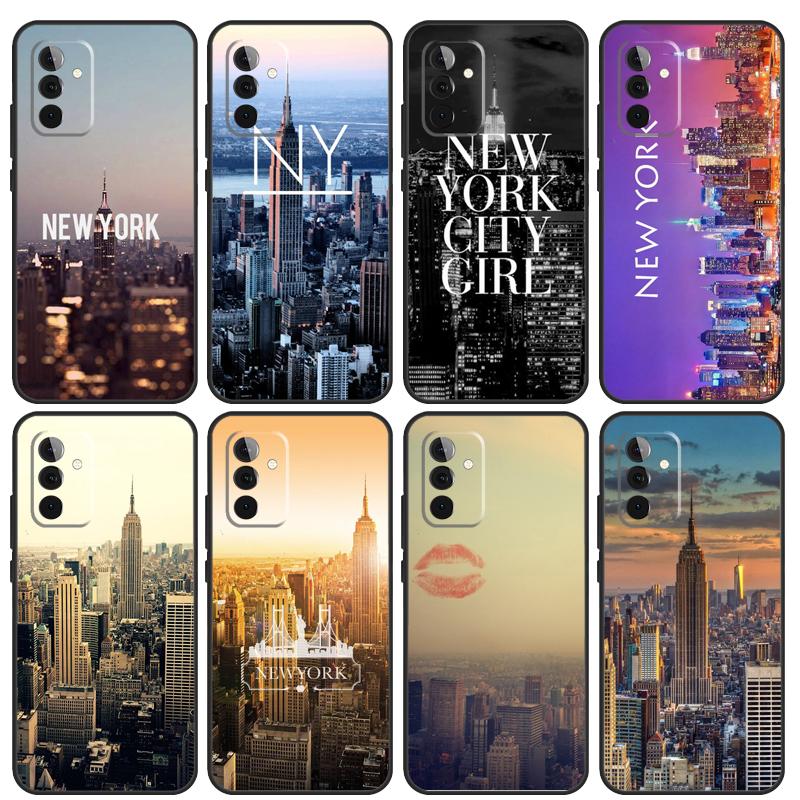 New York City Funda For Samsung Galaxy A14 A24 A34 A54 A72 A52 A32 A22 A12 A51 A71 A33 A23 A13 A53 Case