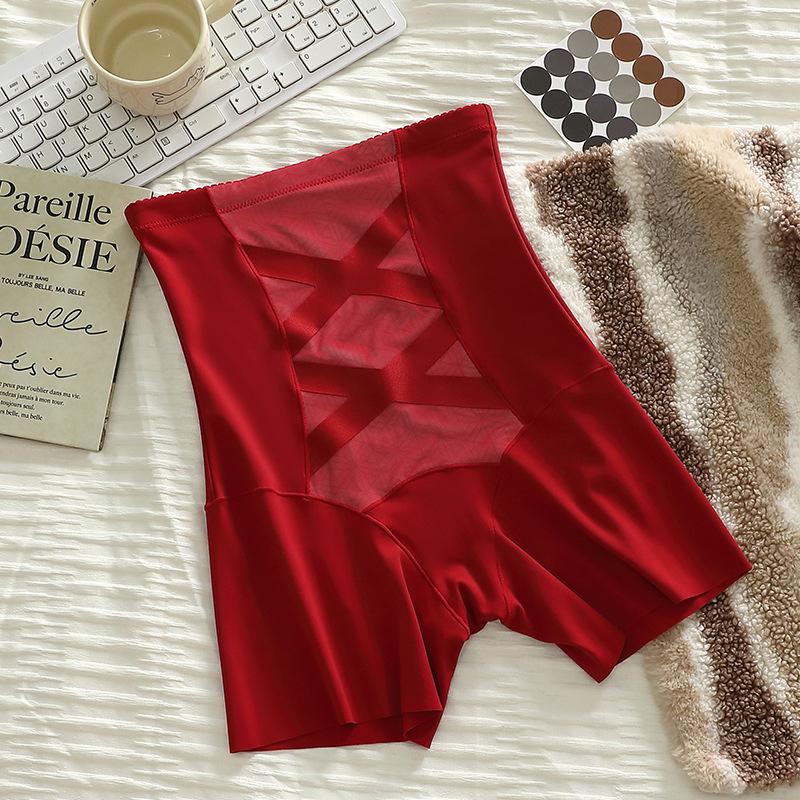 Women Summer Postpartum Safety Body Shaping Without A Trace High Waist Belly Lift Hip Flat Angle Underwear