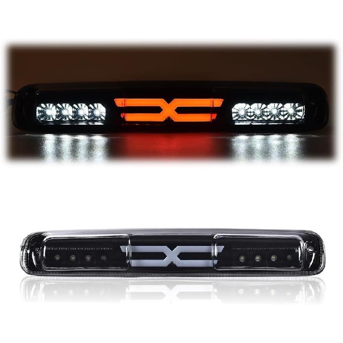 PIT66 3Rd Brake Light Compatible With 1999-2007 Chevy Silverado 1500 2500 3500 & HD Models /1999-2007 GMC Sierra 1500 2500 3500 & HD Models High