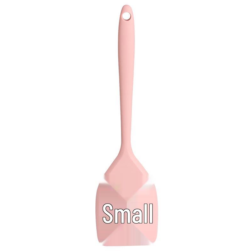 Spot All-in-One Small Silicone Slotted Spatula - Ideal for Baby Food & Non-Stick Cookware.