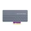 Алюмінієвий радіатор Адаптер PCIe NVMe для M.2 SSD PCIe5.0 з ефективним охолодженням Легке встановлення Підтримує слот 4X