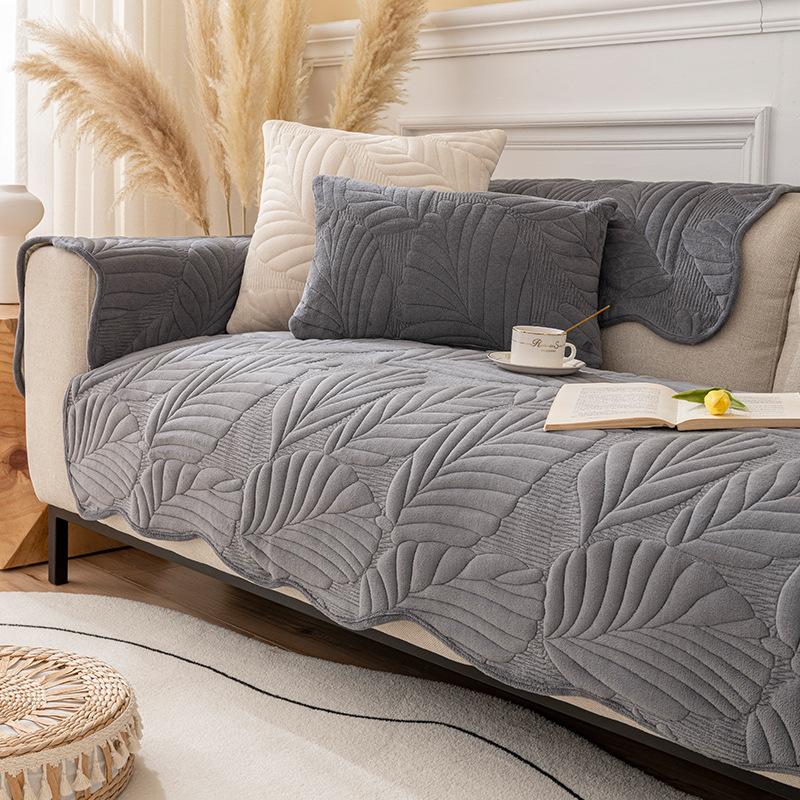 

Подушка для дивана в кремовом стиле Ins, простая подушка, осенне-зимний плюшевый чехол для дивана, утолщенное полотенце для дивана в стиле ретро 70*70cm