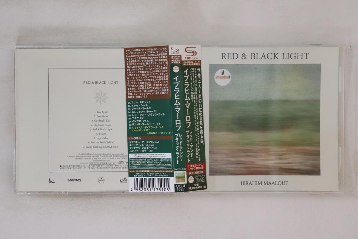 

CD IBRAHIM MAALOUF Red Black Light UCCI1027 IMPULSE 2016 Japan Obi Jazz Used