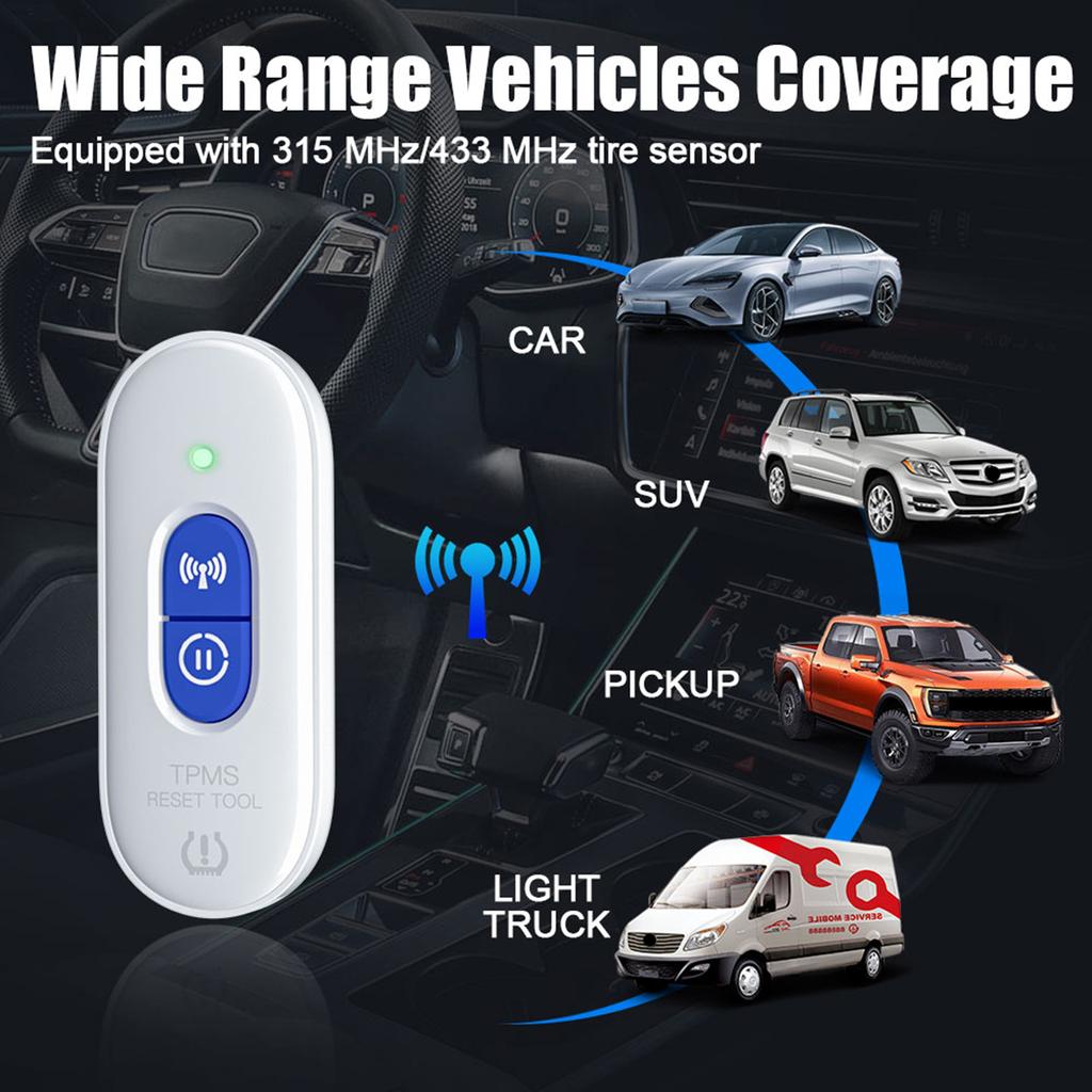 TPMS Relearn Tool for GM Tire Sensor TPMS Reset Tool TP508 Tire Pressure Monitor Sensor Activation Tool