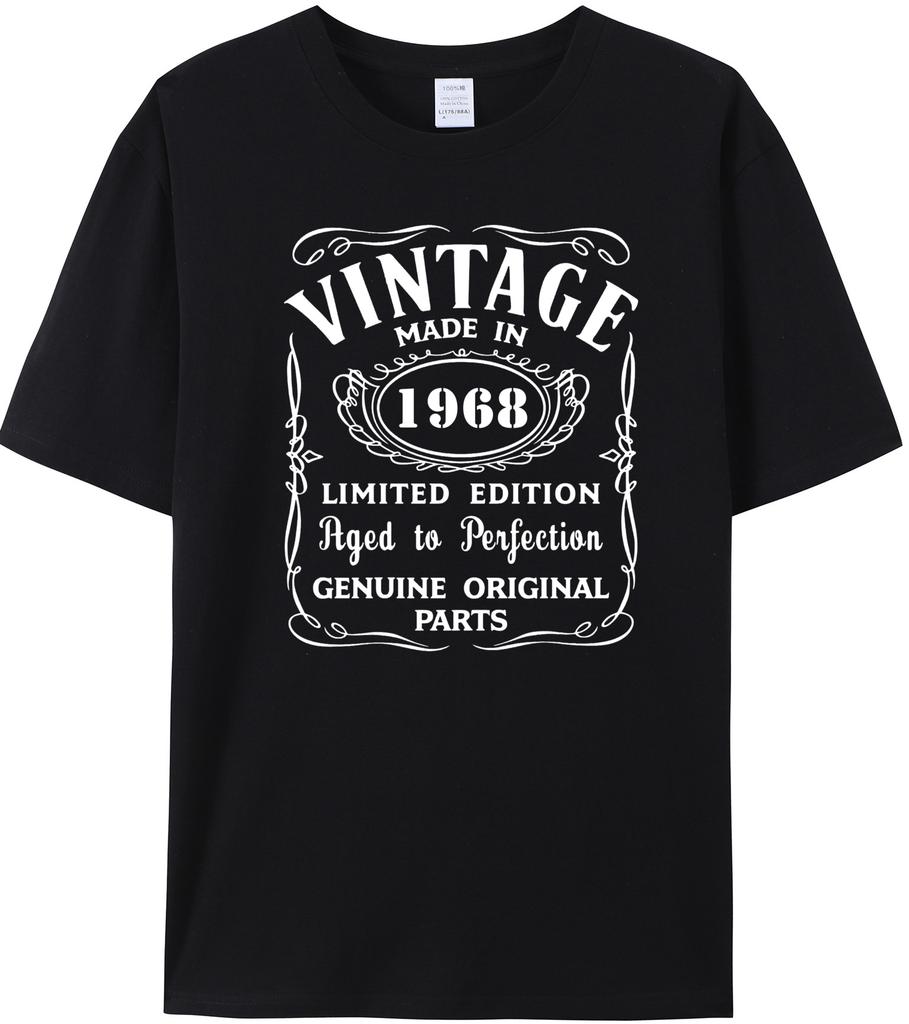 Made in 1960196119621963196419651966196719681969 T Shirt Father Day Birthday Gift Retro TShirts Unisex Vintage Tee