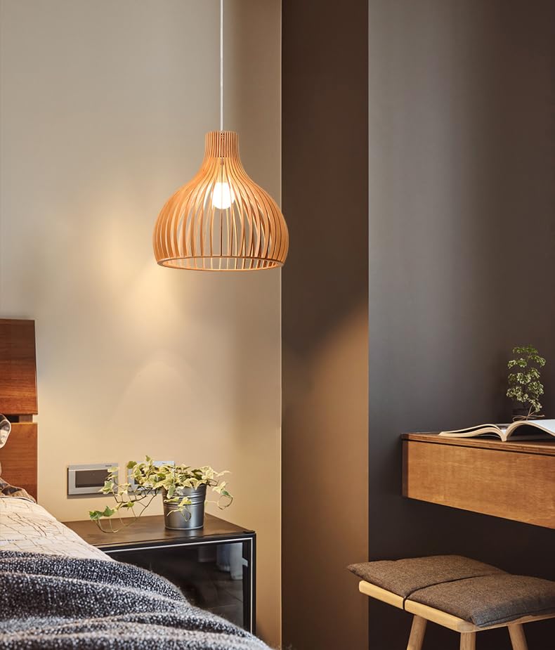 KY LEE Pendant Asian Onion Japanese Asian Japanese Ceiling Pendant Japanese Style Pendant Stylish Ceiling LED Bali Asian Asian Ceiling Light, Design,