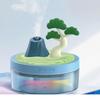 Kreativer Landschafts-Luftbefeuchter Farbwechselndes Nachtlicht Ultra-leiser USB-betriebener Kaltnebel-Diffusor für Zuhause Geschenk