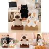 Plush Cat Toy Keychain With Pp Cotton Filling For Kids And Collectors