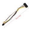 24Pin Female To 6Pin Male Power Adapter Supply Cable Connector For Hp Elite 8100 8200 8300 Atx