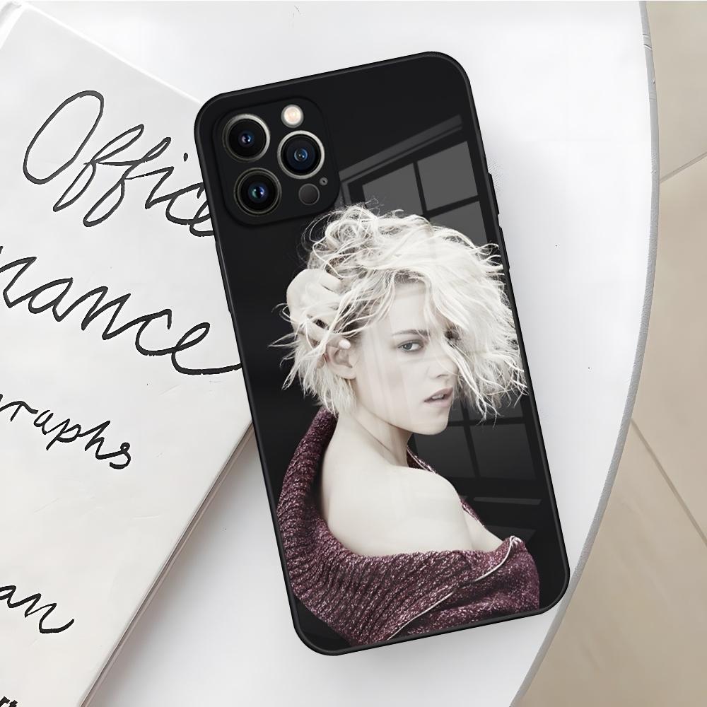 Amazing Girl Kristen Stewart Phone Case for Iphone 17 16 Air 15 14 12 11 13 Pro Max Mini X Xr Xs Se Puls Glass Cover