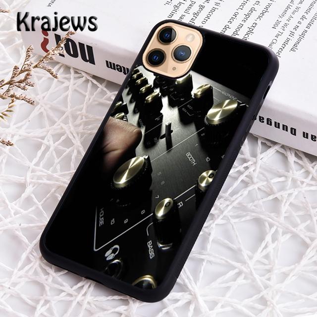 Krajews DJ Mixer Music Soft Phone Case Cover For iPhone 17 Air 16 15 14 Plus 11 12 13 Pro Max Coque Shell Fundas