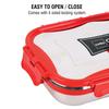 Insulated Stainless Steel Lunch Box For Work Or School With Veg Box Insert And Leak-Proof Lid