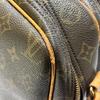 Louis Vuitton M45254 Monogram Reporter PM Crossbody Shoulder Bag Brown