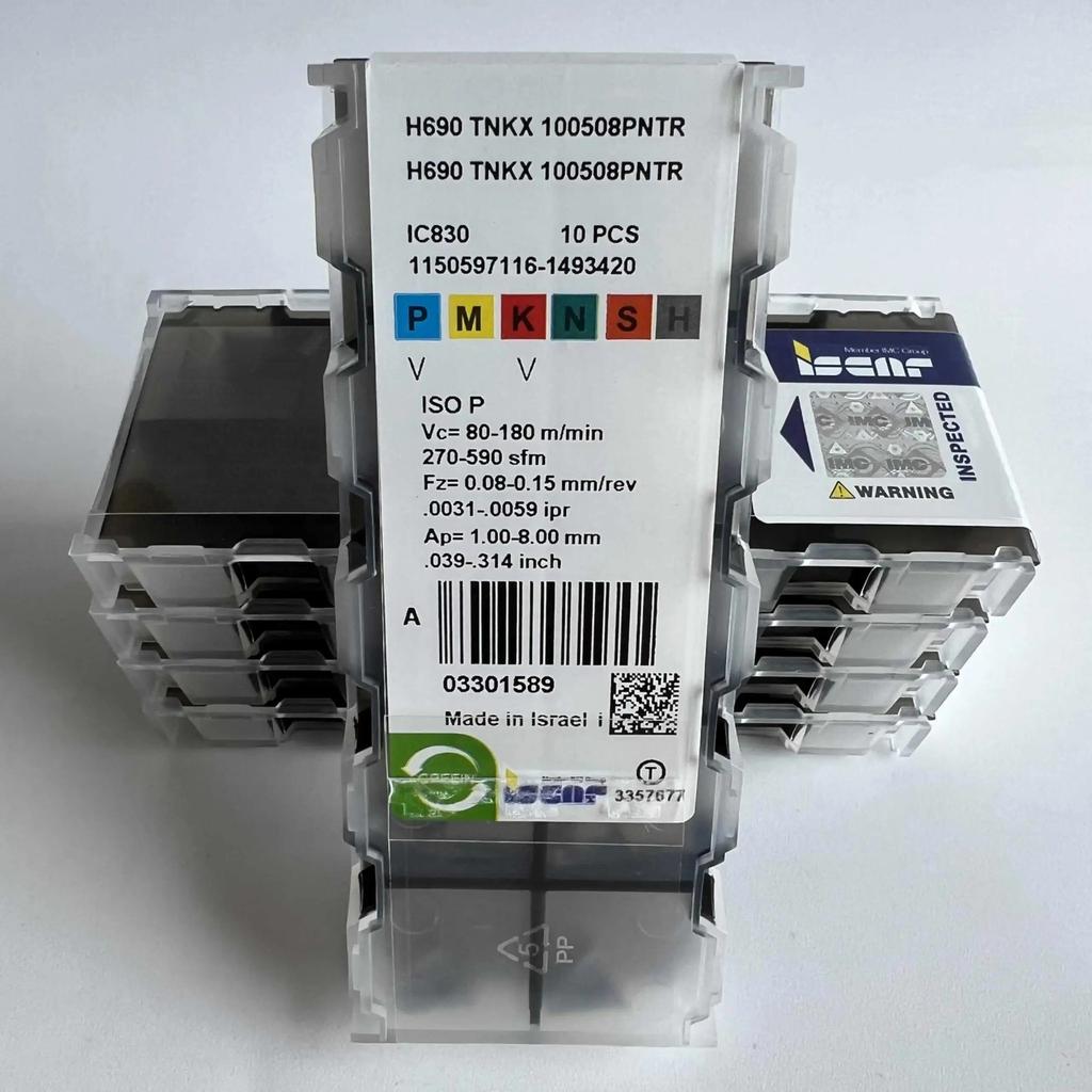 ISCAR / H690TNKX100508PNTR IC830  /Industrial Indexable Carbide Inserts 10 PCS