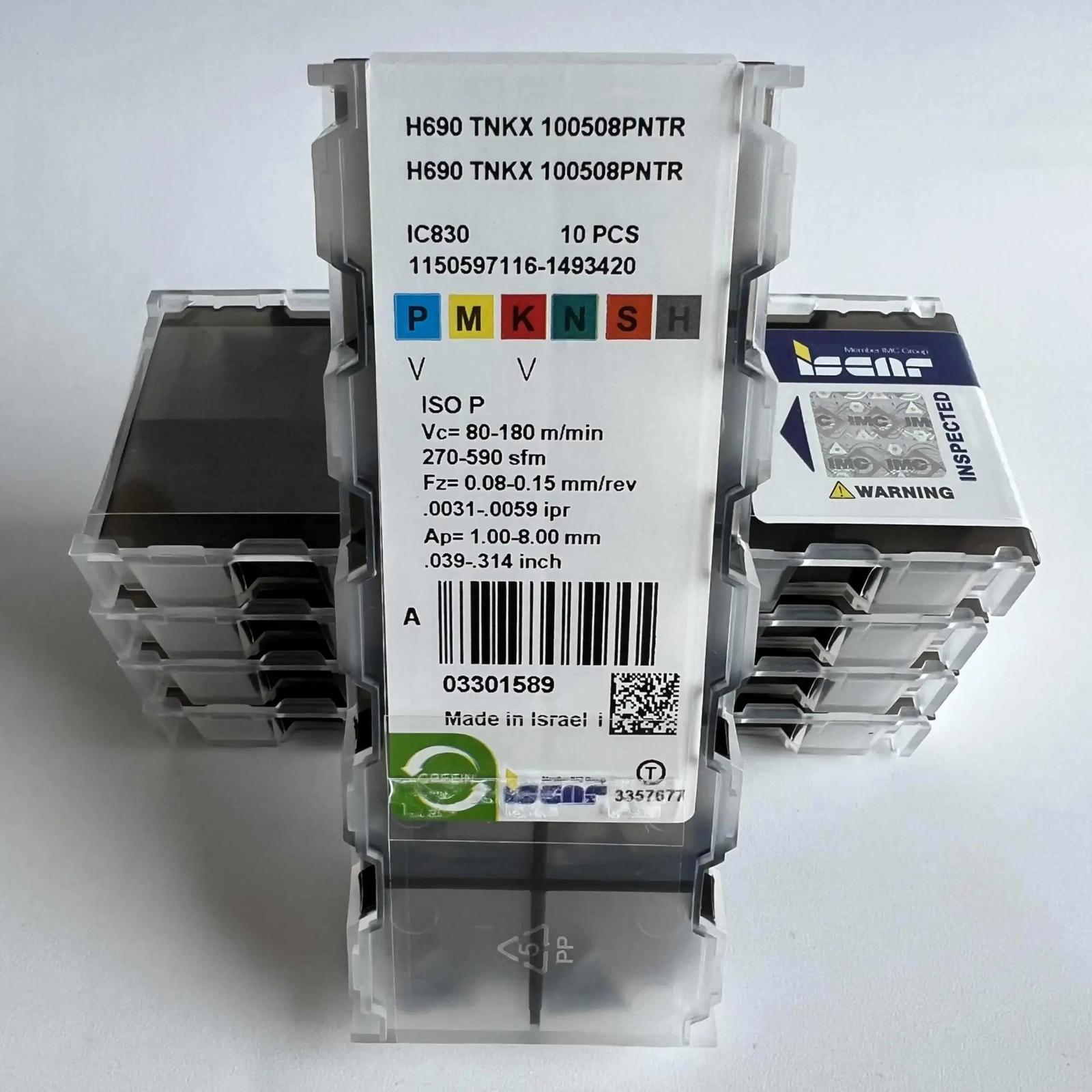 

ISCAR / H690TNKX100508PNTR IC830 /Industrial indexable Carbide Inserts 10 PCS