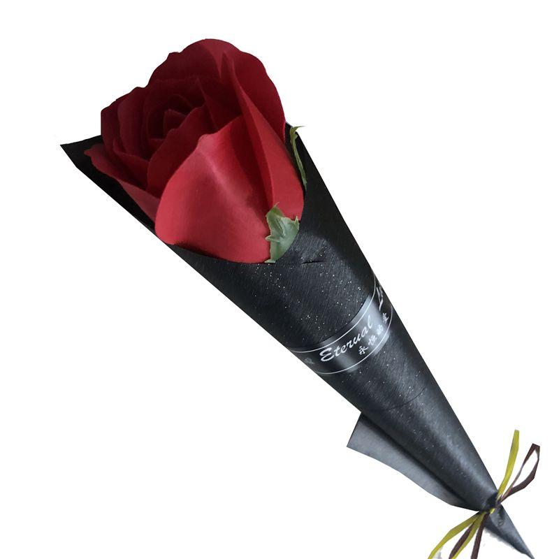 Artificial Soap Rose Flower Eternal Single Bouquet Home Party Wedding Gift Decor