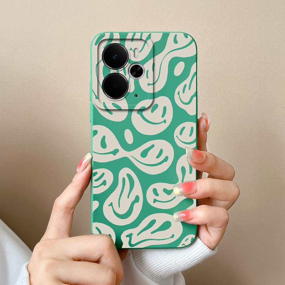 Dėklas Oppo A5 Pro Realme Narzo 10 30 60 C75x 14X 14 14T P3 Dėl Gražių Leopardų Raštų Skysto Silikono Anti Kritimo Patvarūs Viršeliai Oppo Korpusas