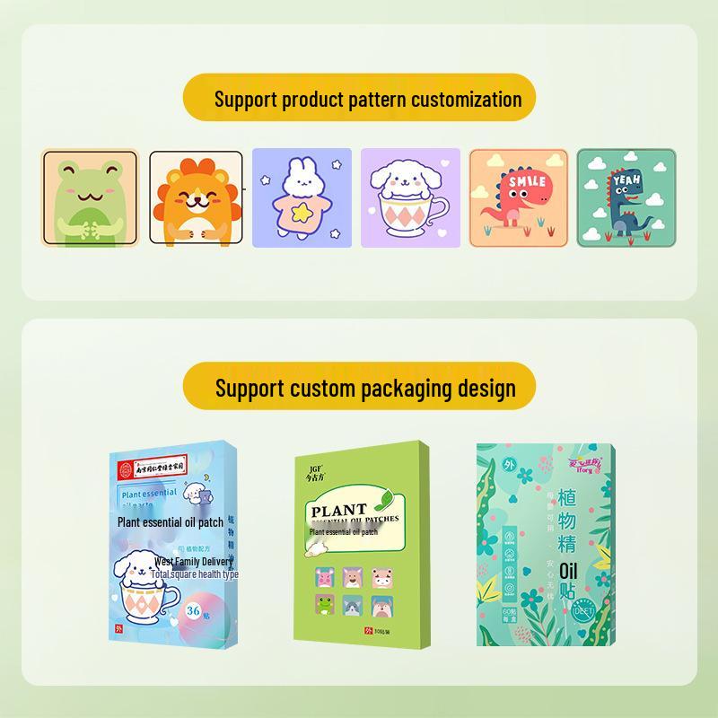 Nanjing Tongrentang Kids' Cartoon Anti-Bite Essential Oil Plant Patches
