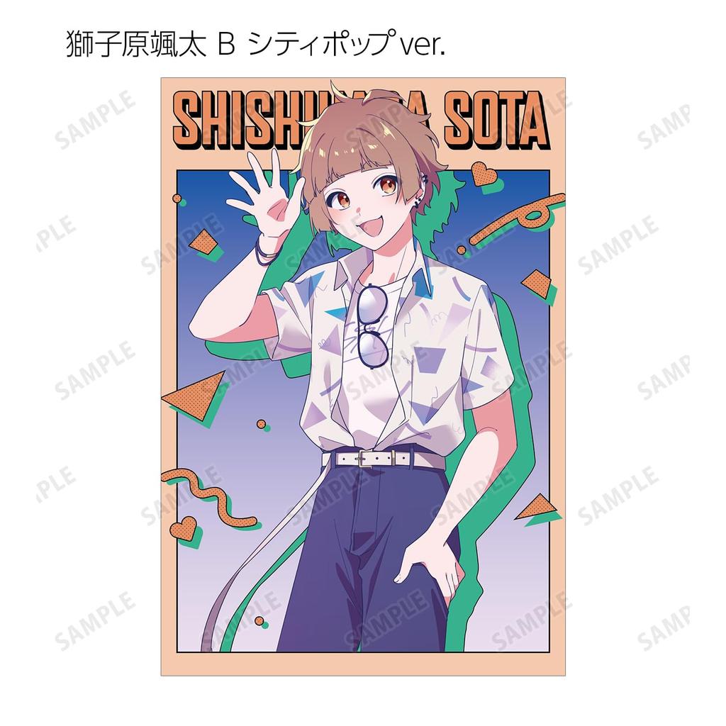 Highly feminine Aimai original city pop illustration Y2K trading postcard box of 24 Shishihara-kun, Mii's ver. & Hoshinegimi's ver.