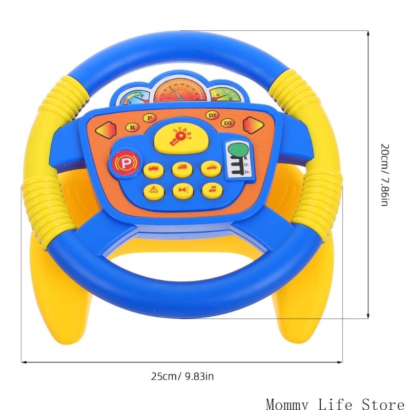 Steering Wheel Toy For Girls Encourages Creativity And Motor Skills Development Early Learning Educational Toy