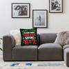 Dear Santa 67 Funny Christmas Pillow Case  Graphic Pillow Cover For Sofa Couch Bed Living Room Vintage Pillowcases