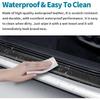 Door Sill Protector, Carbon Fiber Texture Waterproof Scratch Resistant Car Door Protector, Enhances Vehicle Aesthetics, Car Door Sills And Car Trim,