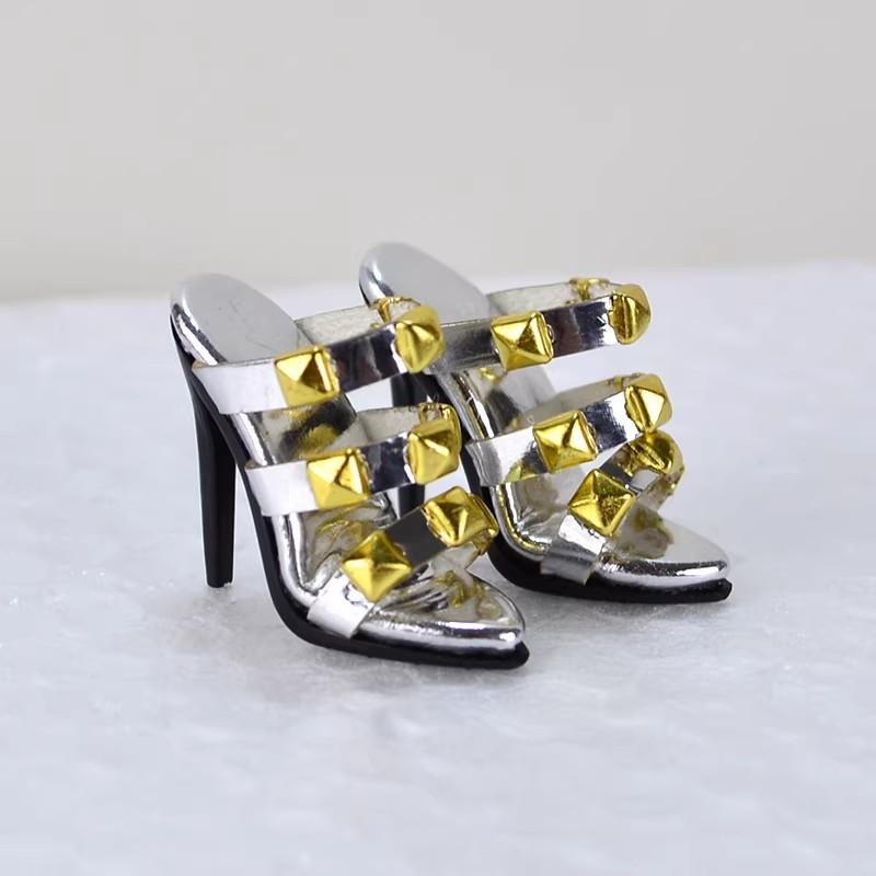 

1/6 Supermodel Doll High Heels Fashion Luxury High-End Women S Shoes For 30Cm Fr2 Fr6.0 Nu.Face Xianxian Doll Shoes Accessories