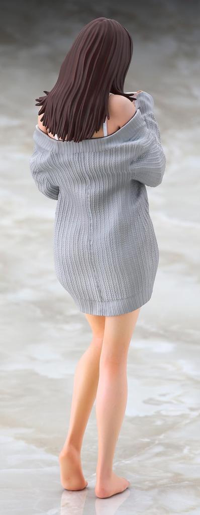 Hasegawa Real Figure Collection 46 Nachmittags-Milchtee Ungemalter Harzbausatz SP684 1/12 Nein. (Zahl)