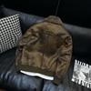 Men's Retro Suede Shearling Jacket - Trendy Warm Lapel Biker Style