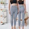 Hengyuanxiang Women's 100% Pure Wool High-Waist Thermal Leggings