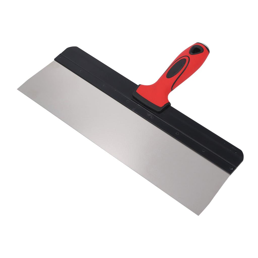 14in Stainless Steel Putty Cutter Drywall Taping Cutter with Non Slip Soft Handle for Applying and