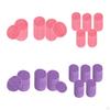 10 Pieces Face Cleansing Pads Facial Sponges Makeup Removal Wood Pulp Cotton Elastic