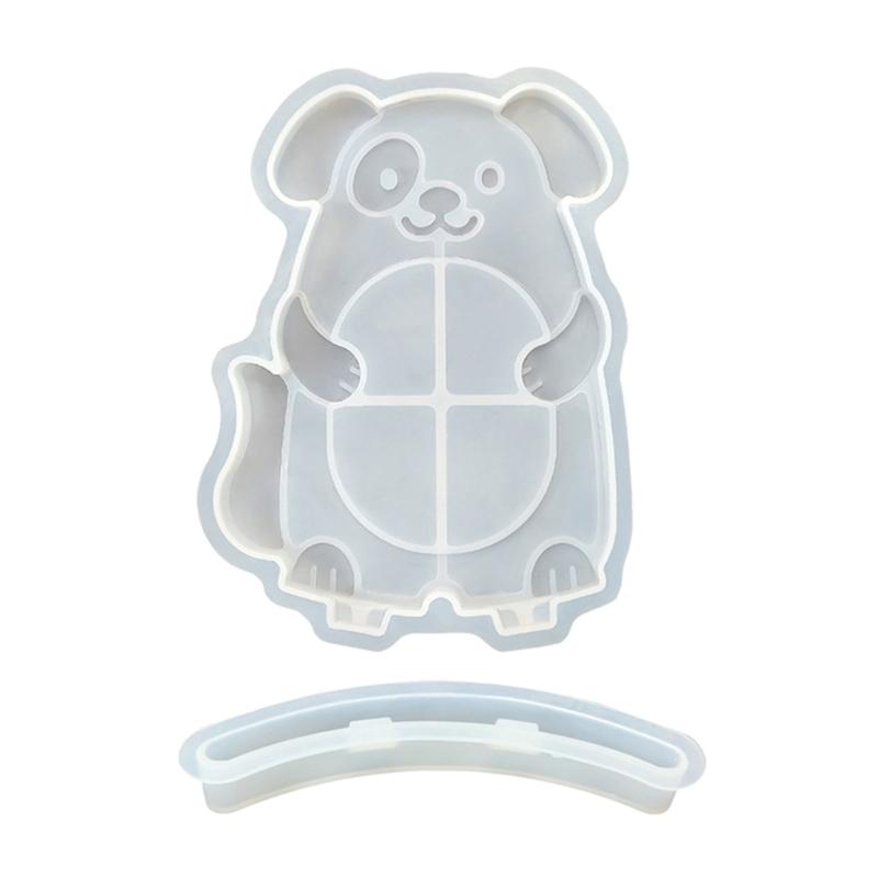 Animal Silicone Candle Molds Food Safe Silicone Temperature Resistant for Candle Picture Stand Home Decoration Resin Art