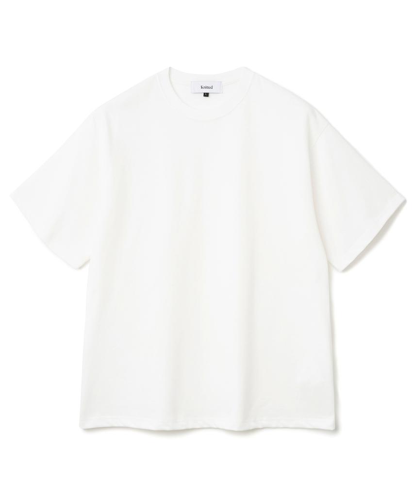 KNITTED Relax Fit Air T-Shirt White