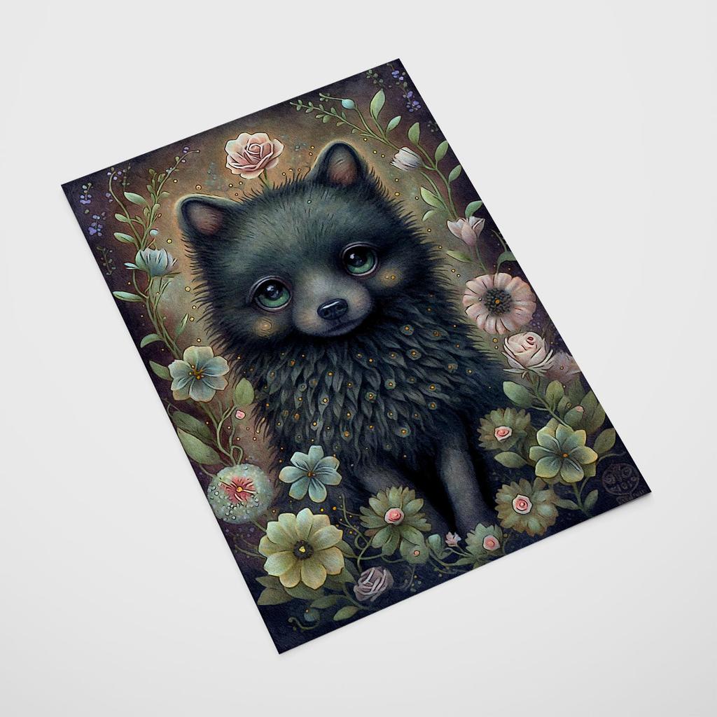 Poster for a Child Children's Pictures Wolf