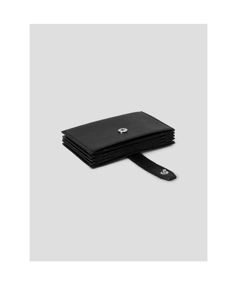 Beanpole Accessory Leather Accordion Wallet Black