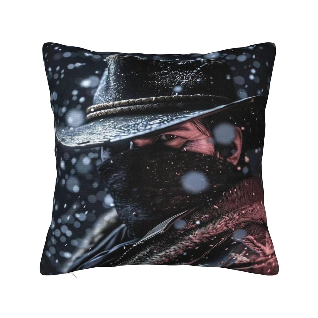 Decorative Pillow Cover Arthur Morgan Merch Home Pillow Case Cover Zippered MultiSize