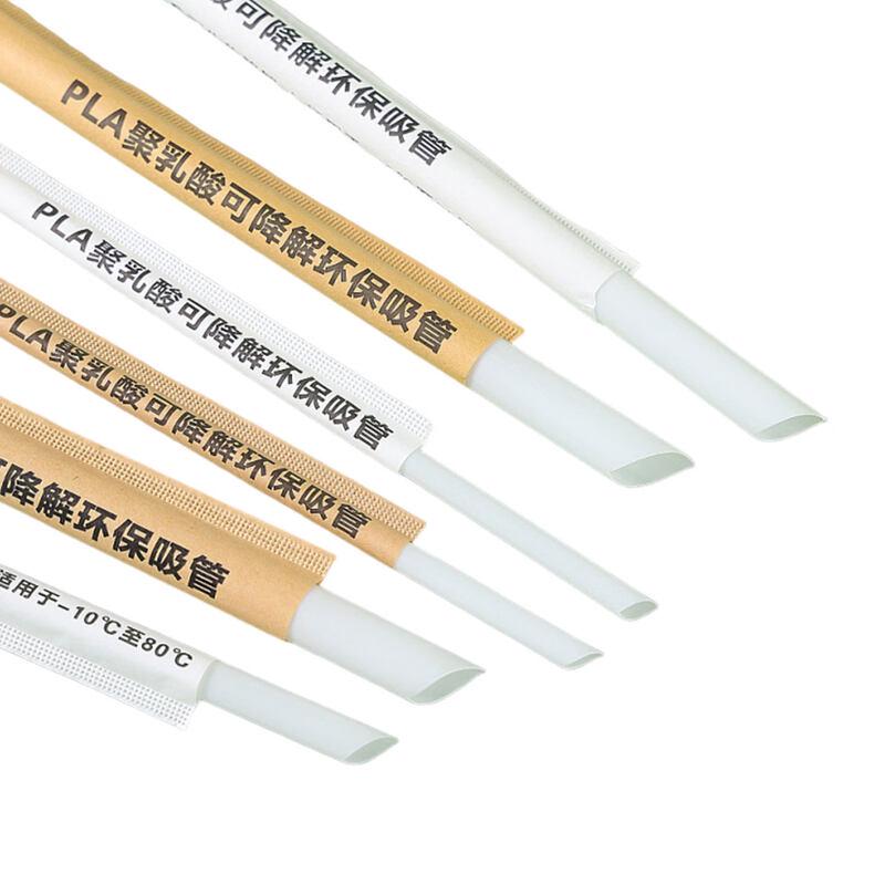 ZISIZ PLA Biodegradable Disposable Straws