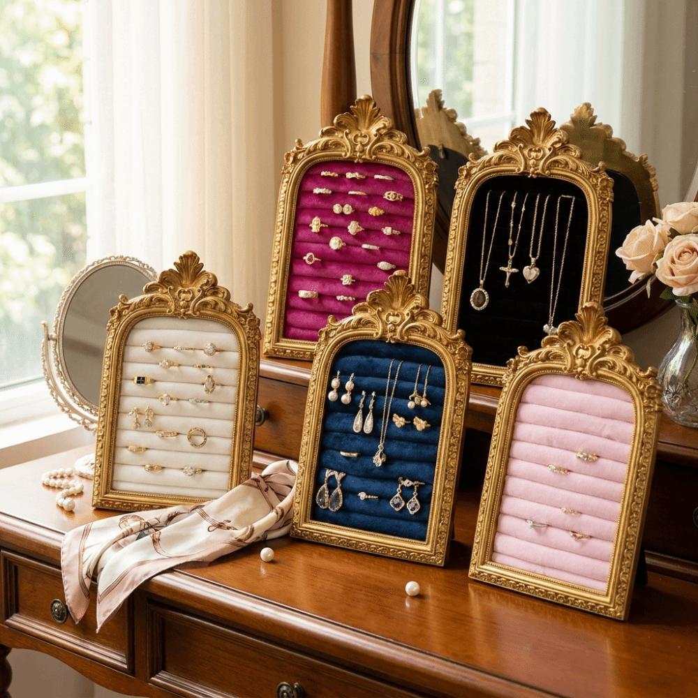 Picture Frame Shape Picture Frame Jewelry Storage Shelf Jewelry Photography Props Boutique Storage